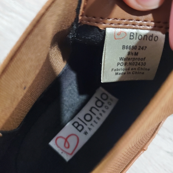 NEW Blondo Emilia Brown Leather Boot - Picture 7 of 10